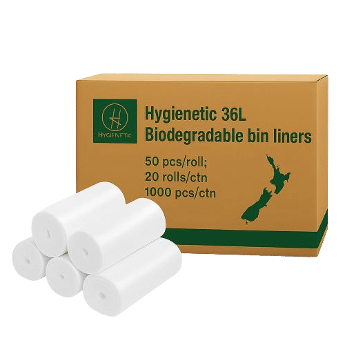 36L Biodegradable Bin Liners