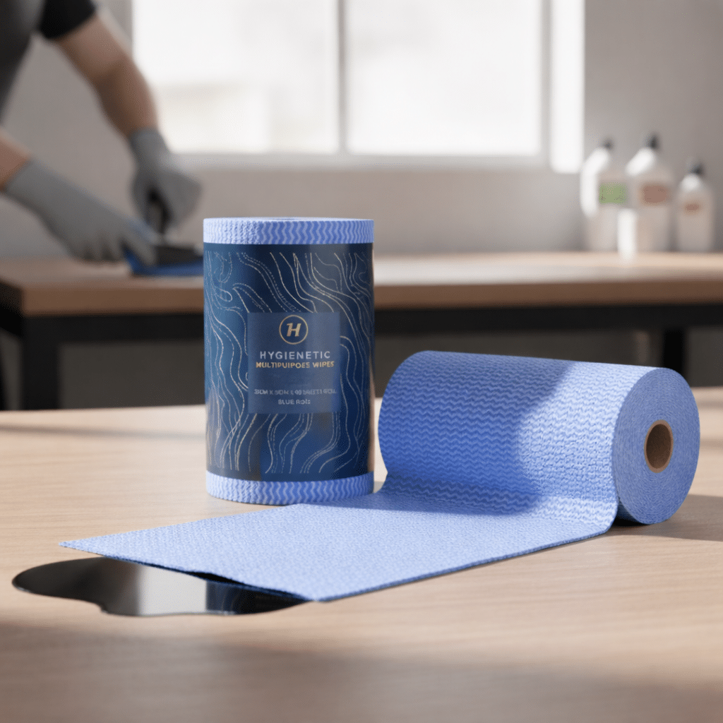 Heavy Duty Multipurpose Blue Wipes for Fast, Reliable Cleaning