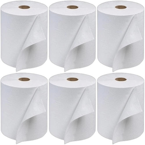 Hygienetic Autocut Rolls 2ply White 6 x 150m