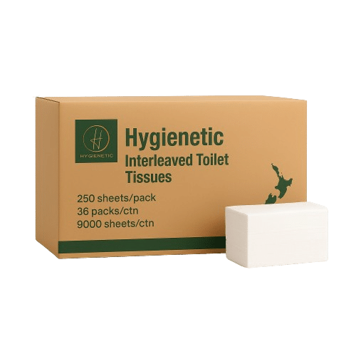 Hygienetic Interleaved Toilet Tissue