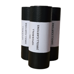 Hygienetic Heavy Duty Black Rubbish Bags 80L