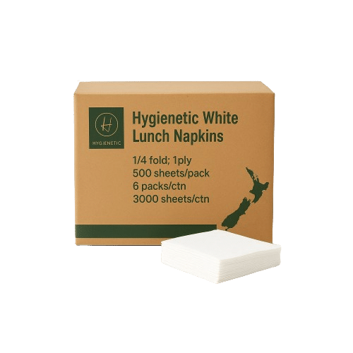 Hygienetic White Lunch Napkins