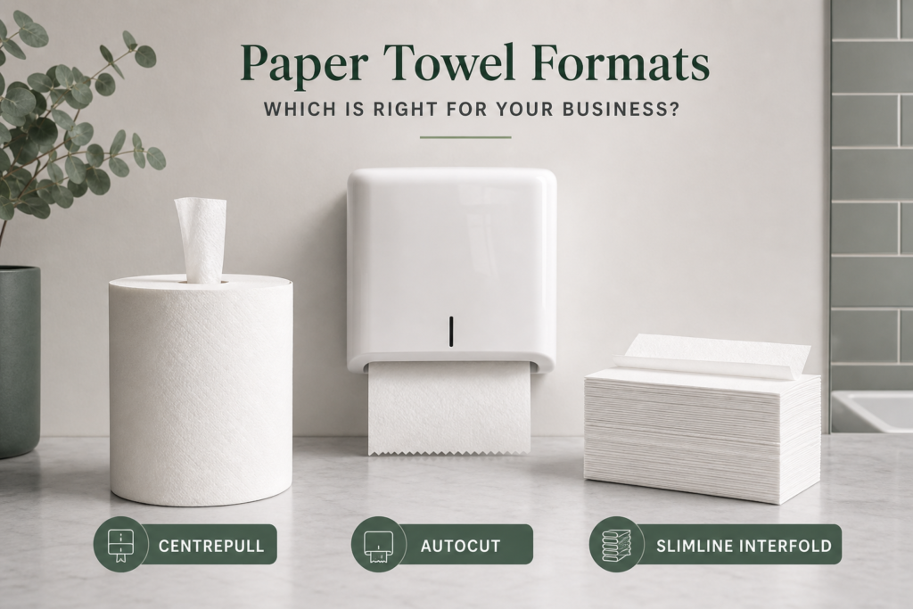 Centrepull vs Autocut vs Slimline Paper Towels: Which Is Right for Your NZ Business?