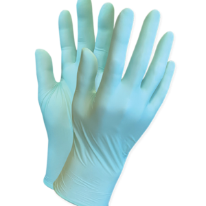 Nitrile Lightweight Green P/F Disposable Gloves
