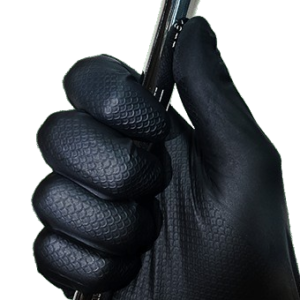 Black Nitrile Extra Grip Industrial Disposable Gloves