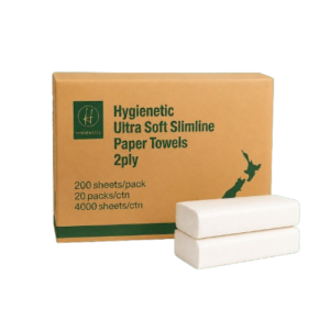 Hygienetic Ultra Soft Slimline Paper Towels 2ply NZ